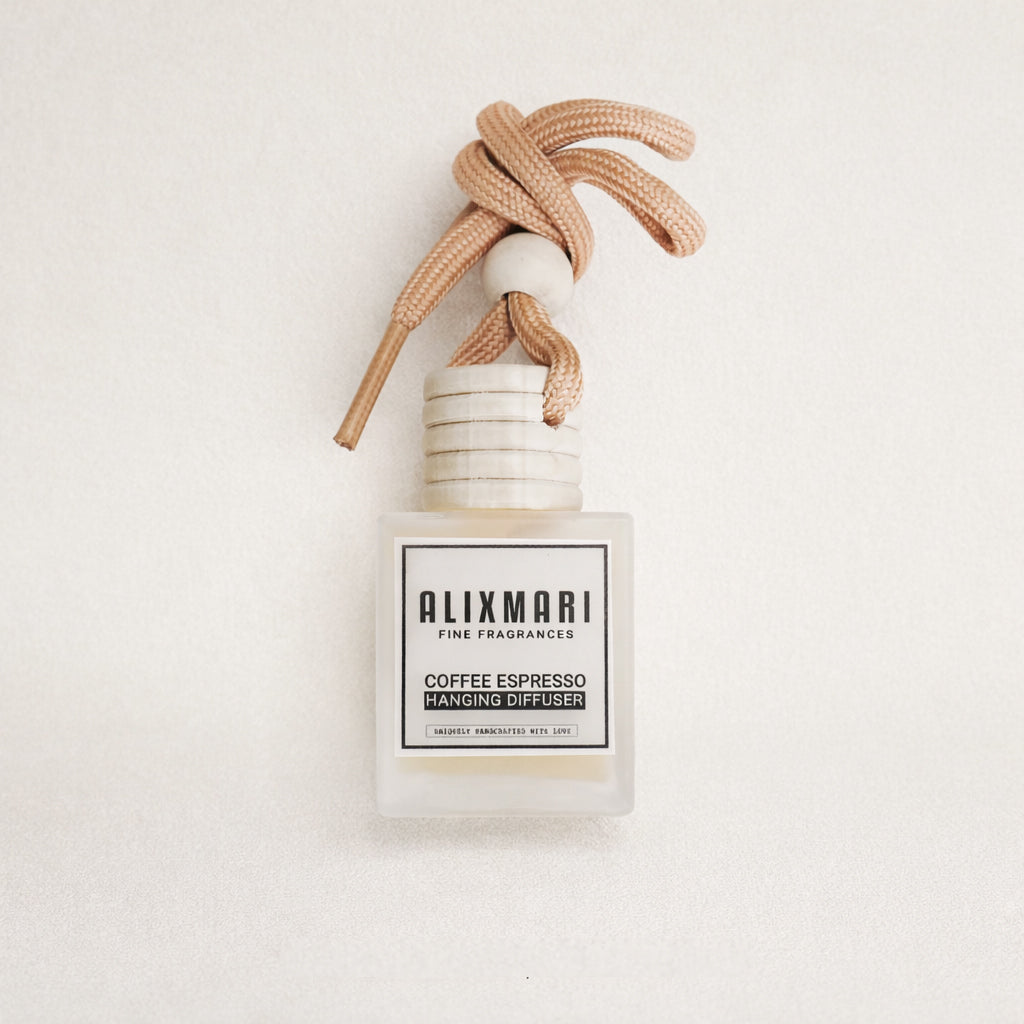 Car hanging diffuser by Alixmari Fine Fragrances