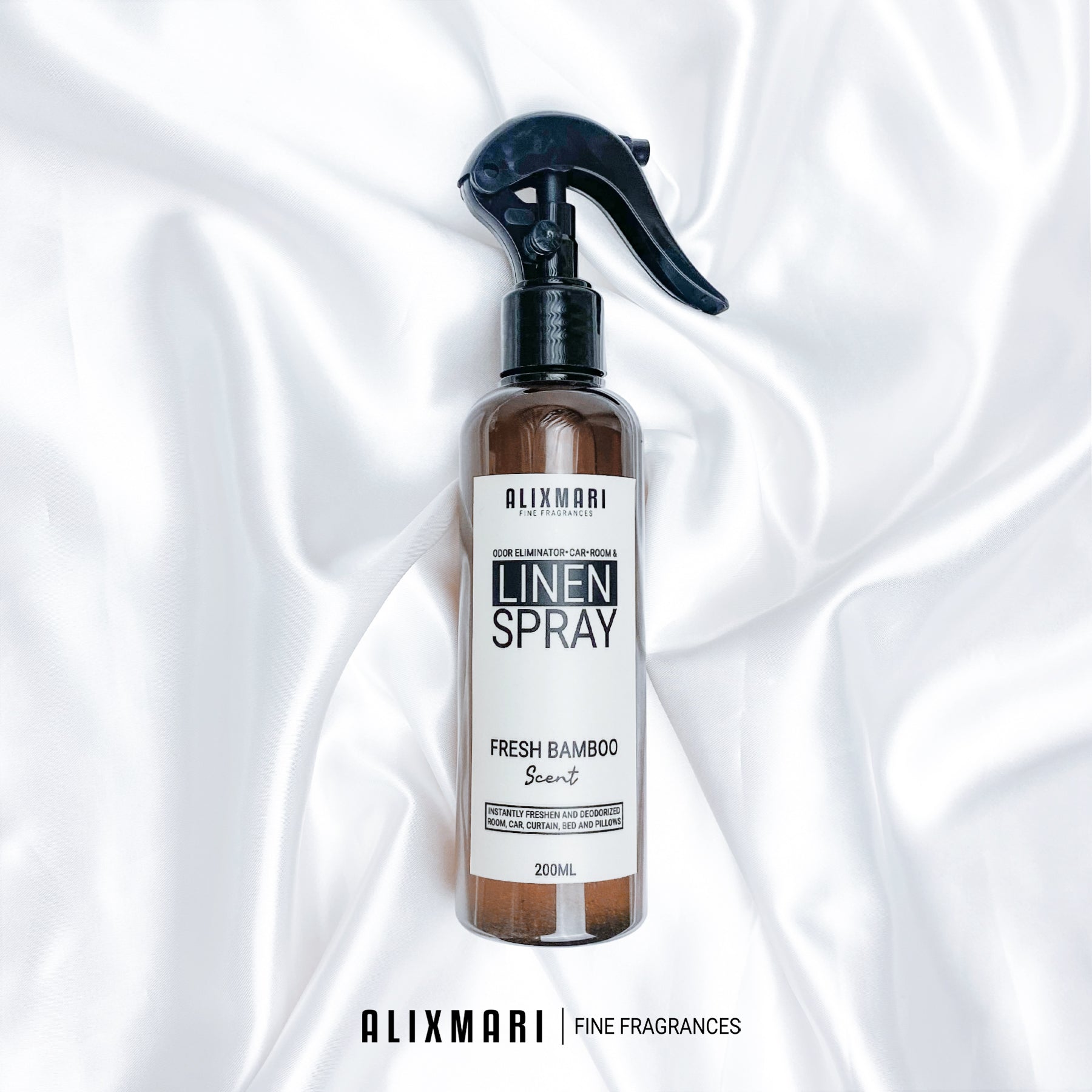 Hotel Scents Car/Room/Linen Spray and disinfectant 200ML by Alixmari Fine Fragrances