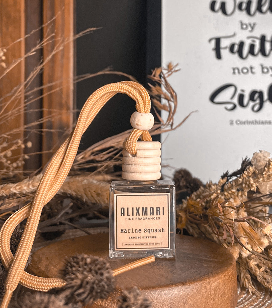 Car hanging diffuser by Alixmari Fine Fragrances